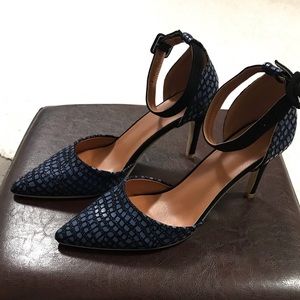 Ankle Strap Pumps - Size 8